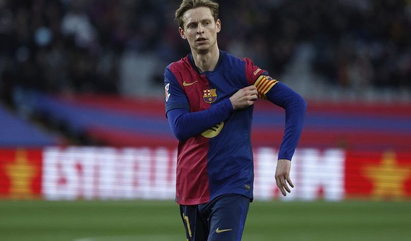 Frenkie de Jong Cedera, Barcelona Didera Panik Jelang Laga Krusial Liga Champions
